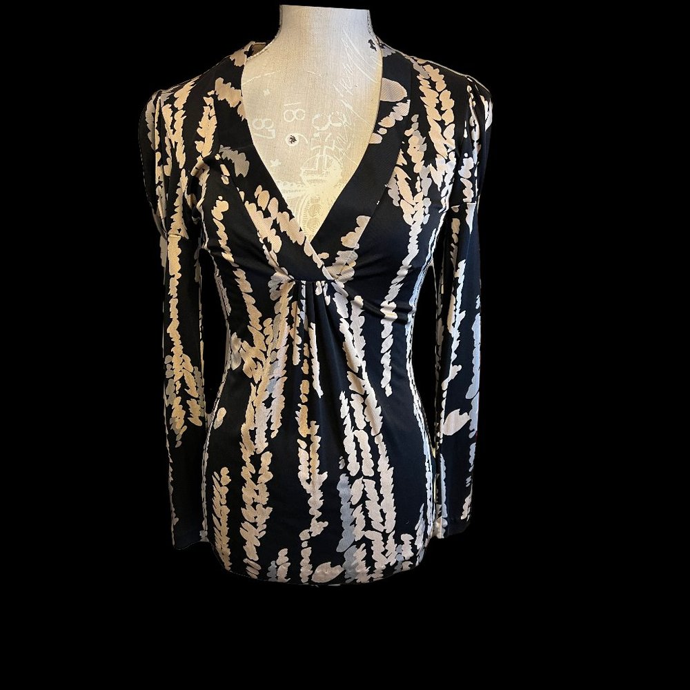 Trina Turk Long Sleeve Tunic-S